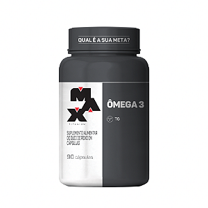 Ômega 3 - Pote com 90 Cápsulas - Max Titanium