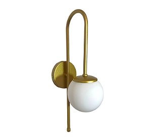Arandela Canne Light  Dourada