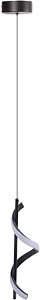 Pendente Moderno Led 12X40 10W 3000K Preto
