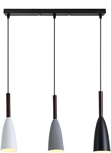 Lustre Moderno Pendente Triplo 3XE27 Tom Sobre Tom