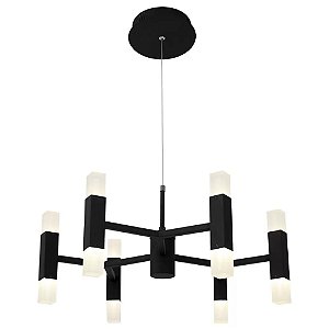 Pendente Lustre Genova Preto4000K