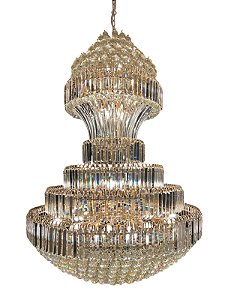 LUSTRE LUXO de CRISTAL