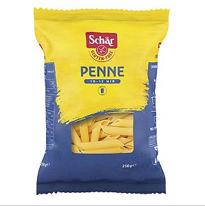 Macarrão Penne Sem Glúten Sem Lactose Vegano 250g Schar