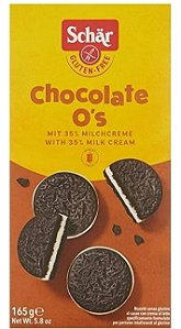 Biscoito de Chocolate O's Sem Glúten 165g Schar