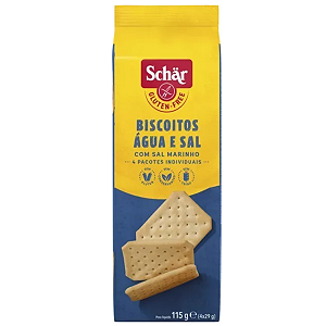 Biscoito Água e Sal Snackers 115g Schar