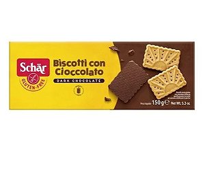 Biscotti con Cioccolato Sem Glúten 150g Schar