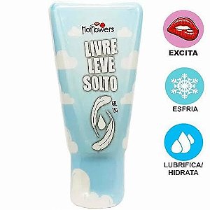 Livre Leve Solto Excitante Unissex 15g