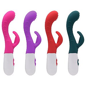 Pretty Love Bruno Vibrador com Estimulador Clitoriano com 7 Modos de Vibração 3R Import