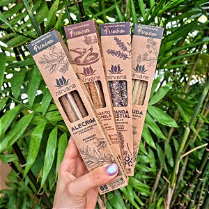 Incenso Natural Nirvana Premium 9 varetas