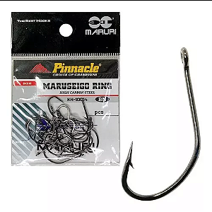 Anzol Pinnacle Maruseigo Ring Black N 16 (2,3cm) - 20 Peças
