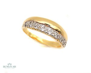 Anel - Banhado a Ouro 18k