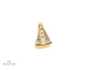 Berloque Nossa Senhora - Banhado Ouro 18k
