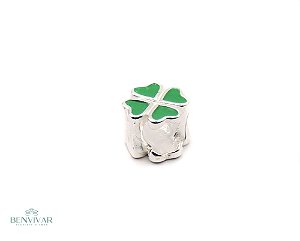 Berloque Trevo - Prata 925