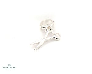 Berloque Tesoura - Prata 925