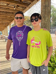 Camiseta Pink BT Beach | Masculina (verde lima)