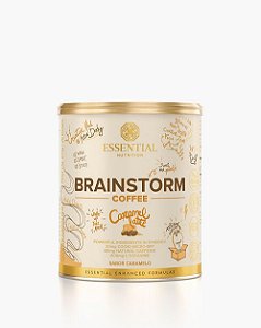 Brainstorm Coffee Caramel Latte Lata 274g - Essential Nutrition