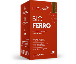 Bio Ferro 60 Cápsulas - Pura Vida