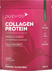 Colágeno Collagen Protein Berries Silvestres 450g - Pura Vida