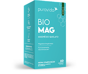 Bio Magnésio 60 Cápsulas - Pura Vida