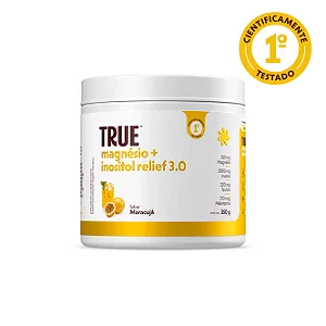 Magnésio + Inositol Refiel 3.0 Maracuja 350g - True Source