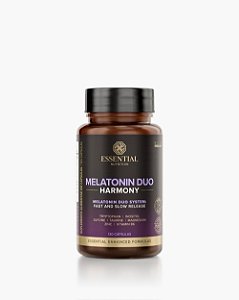 Melatonina Duo Harmony 120 Cápsulas - Essential Nutrition