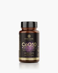 Coenzima Q10 + Omega 3TG + Natural Vitamin E Pote 60 caps - Essential Nutrition