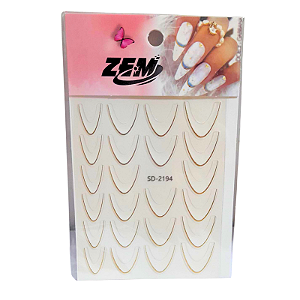 ADESIVO FRANCESINHA REALISTA ZEM