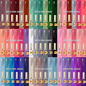 KIT ESMALTE ZEM LUXO 15ML - CORES:HM-0584P