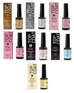 TOP COAT VOLIA 9G - CORES:GOLD