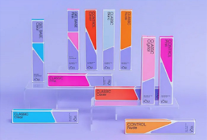 SACHE GEL VOLIA 14G - CORES:PINK GLITTER