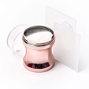 CARIMBO CROMADO C/ PLACA