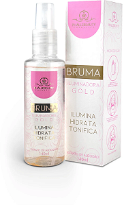 BRUMA ILUMINADORA 140ML PHALLEBEAUTY - CORES:GOLD