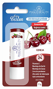 LIP BALM FPS24 PHALLEBEAUTY - SABOR:CEREJA