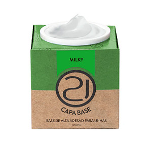 ECOLINE ONEFIX CAPA BASE 28G NAILS 21 - CORES:MILKY