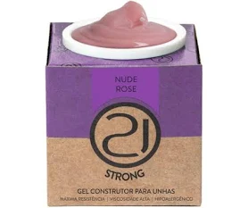 GEL STRONG ECOLINE 34G NAILS 21 - CORES:NUDE ROSÊ