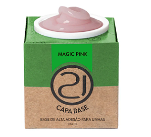 ECOLINE ONEFIX CAPA BASE 28G NAILS 21 - CORES:MAGIC PINK