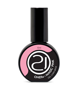 ONEFIX CAPA BASE 12ML NAILS 21 - VARIAÇÃO:MAGIC PINK