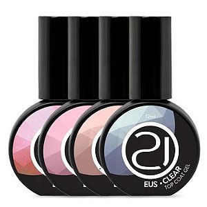 EUS TOP COAT 12ML NAILS 21 - VARIAÇÃO:SHIMMER PINK