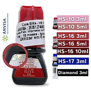 COLA DE CILIOS ELITE EYELASH MAKER - MODELO:HS-10 5ML