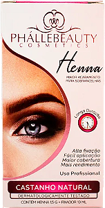 HENNA CASTANHO NATURAL PHALLEBEAUTY