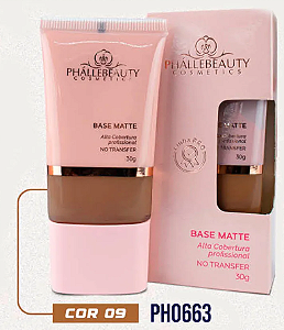 BASE MATTE 30G PHALLEBEAUTY - CORES:09