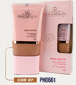 BASE MATTE 30G PHALLEBEAUTY - CORES:07