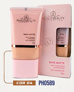 BASE MATTE 30G PHALLEBEAUTY - CORES:04