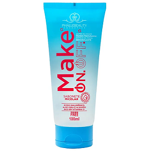 SABONETE MICELAR MAKE ON OFF 100ML PHALLEBEAUTY