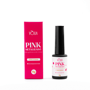 ESMALTE PINK METALIZADO 9G VOLIA