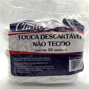 TOUCA DESCARTÁVEL NÃO TECIDO SANTA CLARA
