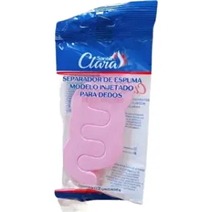 SEPARADOR DE ESPUMA PARA DEDOS SANTA CLARA