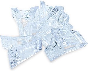 PRESILHAS DE ACRÍLICO GRANDE 10UND