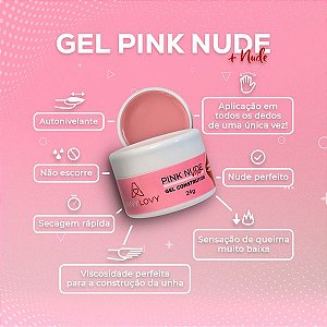 GEL PINK NUDE AUTO NIVELANTE 24G ANYLOVY