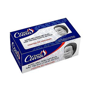 MASCARÁ DESCATÁVEL 25UN SANTA CLARA